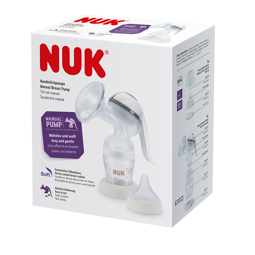 NUK RUČNA PLASTIČNA PUMPICA ZA MLEKO - Image 2